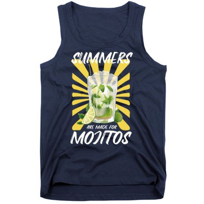 Summers Are Made For Mojitos Tank Top