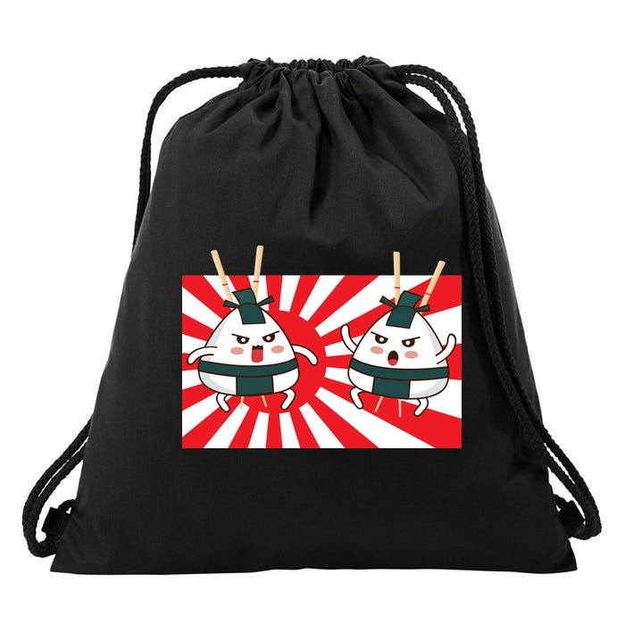 Sumo Sushi  Drawstring Bag