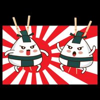 Sumo Sushi  Drawstring Bag