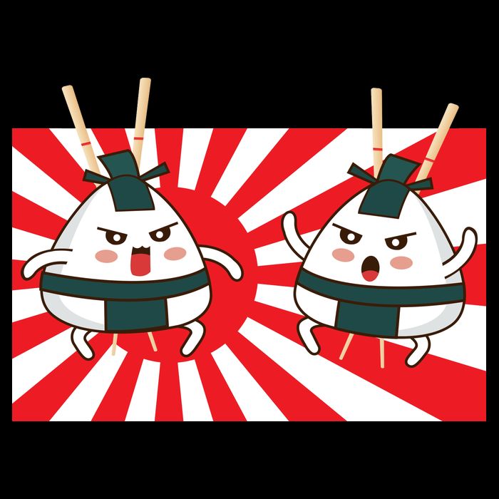 Sumo Sushi  Drawstring Bag