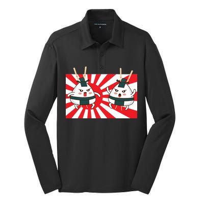 Sumo Sushi  Silk Touch Performance Long Sleeve Polo