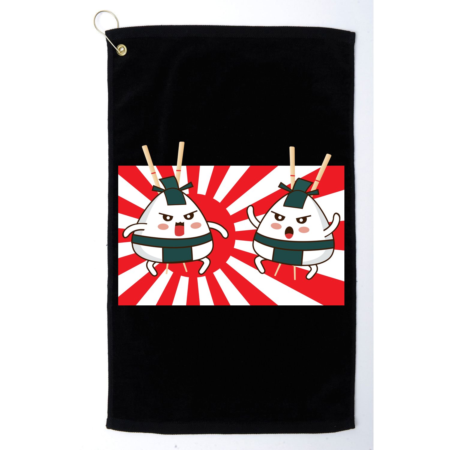 Sumo Sushi  Golf Towel