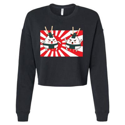 Sumo Sushi  Cropped Pullover Crew