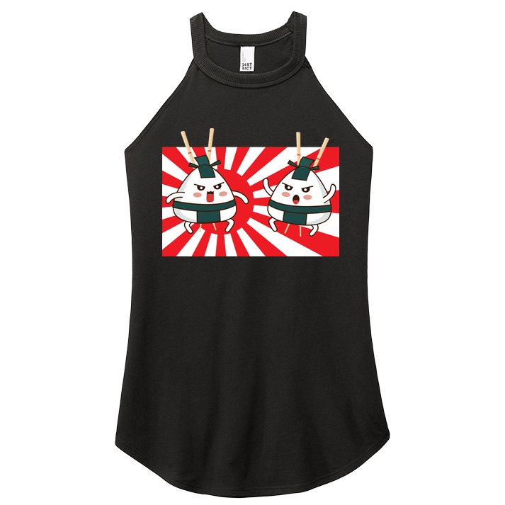 Sumo Sushi  Women's Perfect Tri Rocker Tank