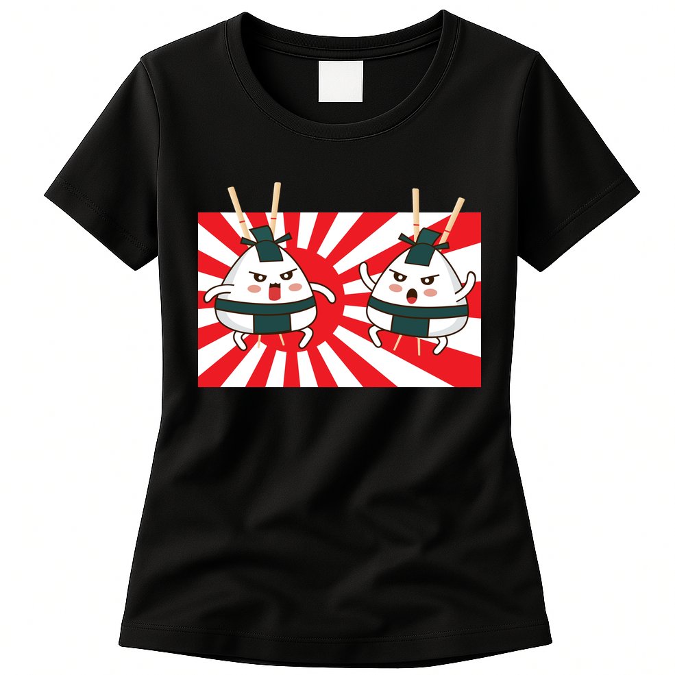 Sumo Sushi  Womens T-Shirt