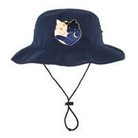 Sun and Moon Yin and Yang Cats Legacy Cool Fit Booney Bucket Hat