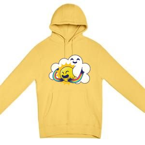 Sun Cloud Love Premium Pullover Hoodie