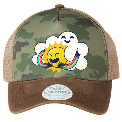 Sun Cloud Love Legacy Tie Dye Trucker Hat