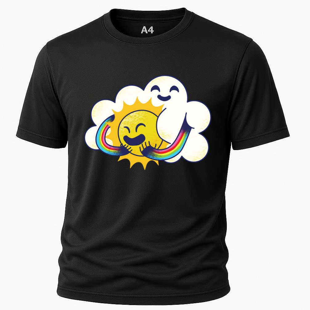 Sun Cloud Love Cooling Performance Crew T-Shirt