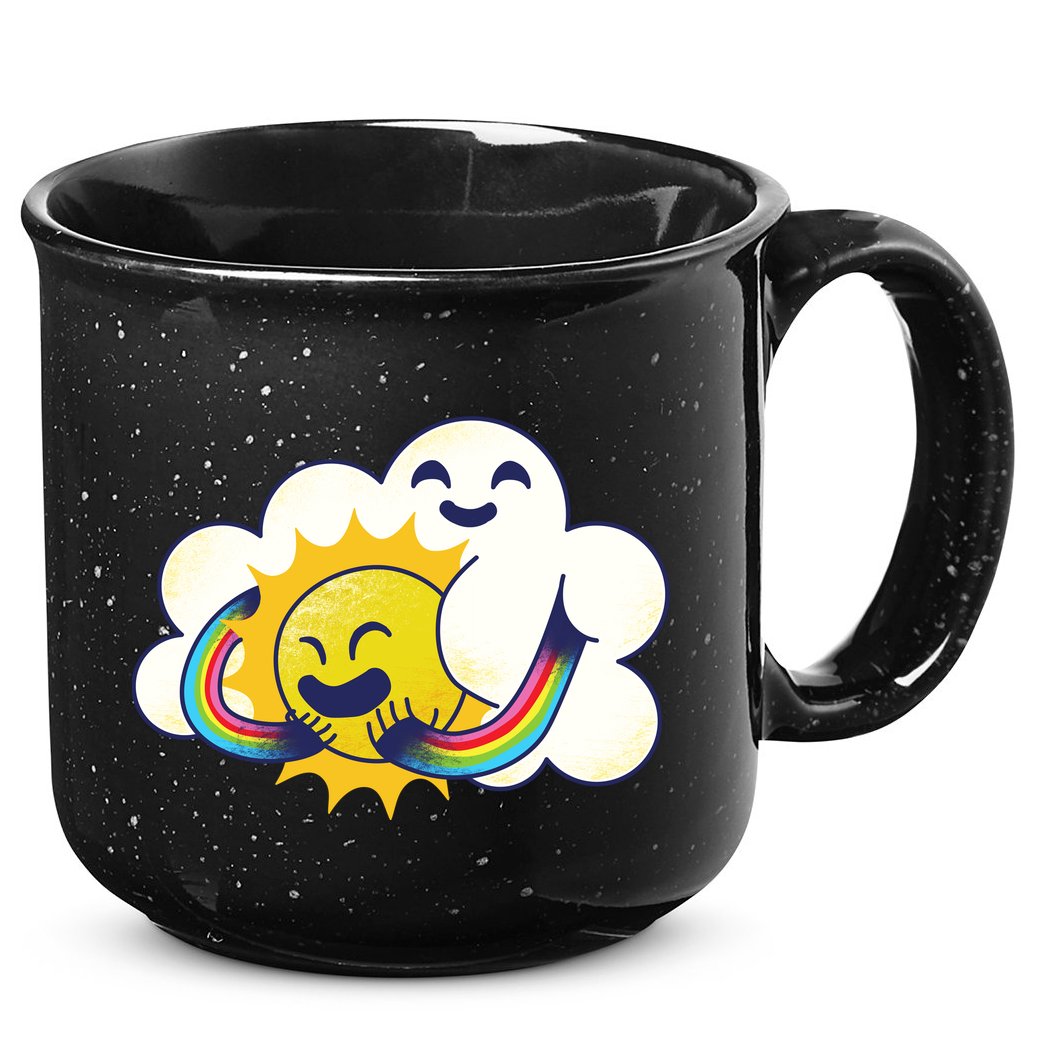 Sun Cloud Love 15oz Campfire Ceramic Mug