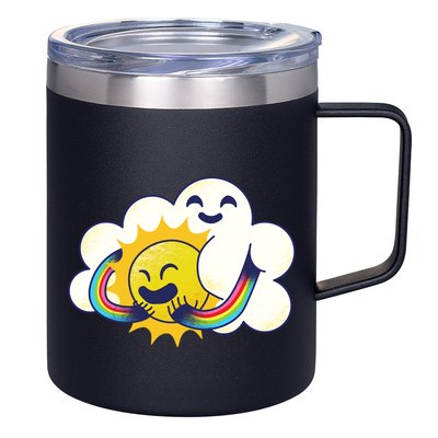 Sun Cloud Love 12oz Stainless Steel Coffee Mug