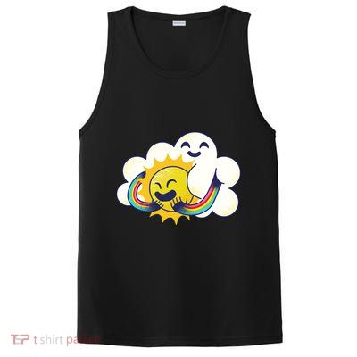 Sun Cloud Love PosiCharge Competitor Tank
