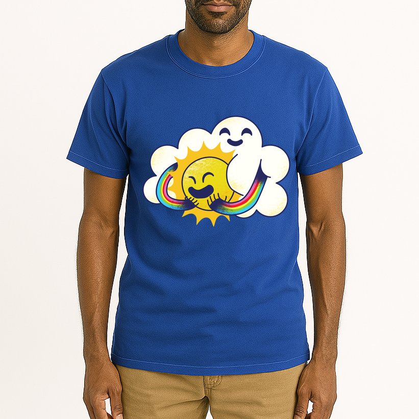 Sun Cloud Love Tall T-Shirt
