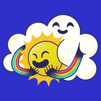 Sun Cloud Love Poster