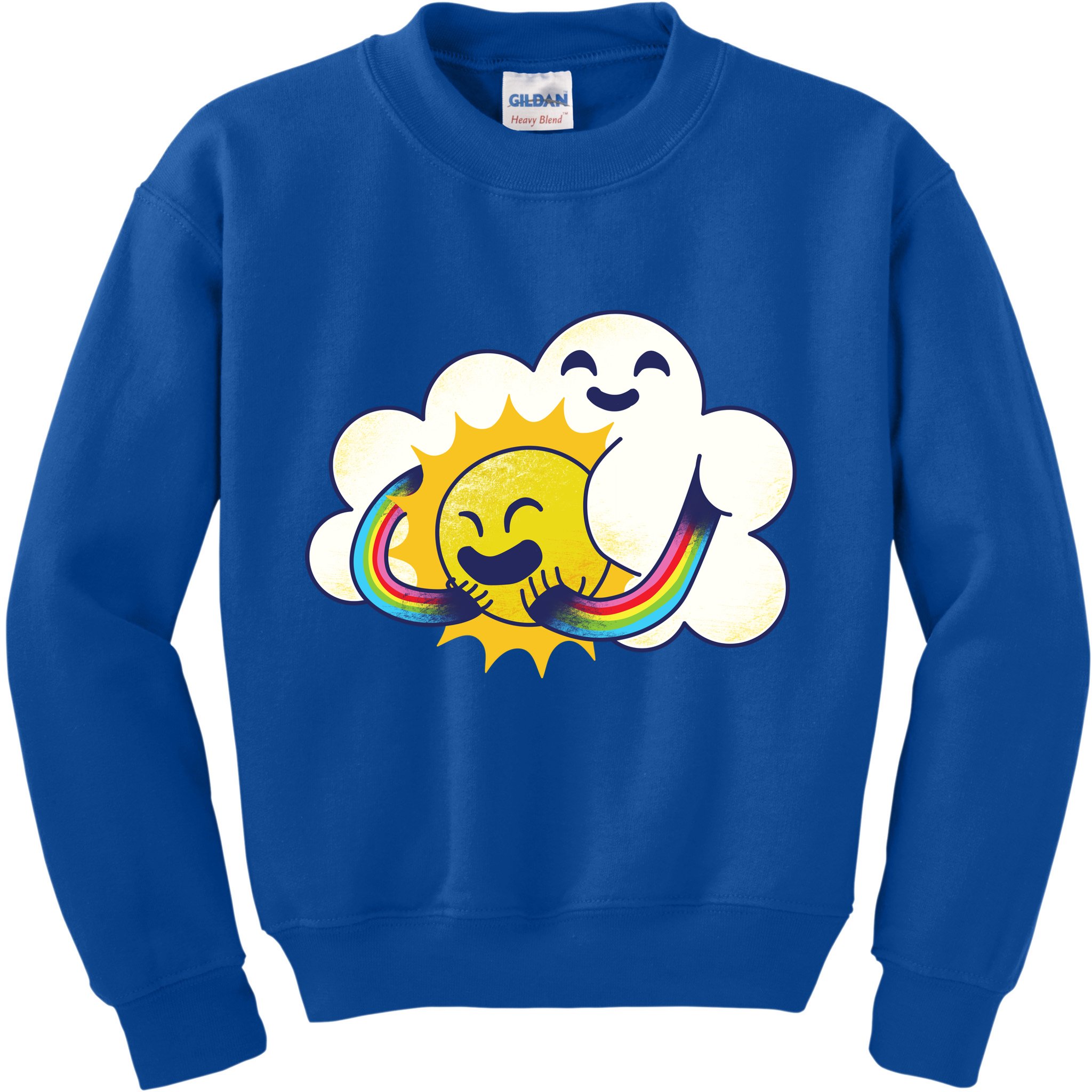 Sun Cloud Love Kids Sweatshirt