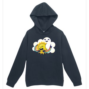 Sun Cloud Love Urban Pullover Hoodie