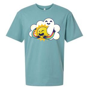 Sun Cloud Love Sueded Cloud Jersey T-Shirt