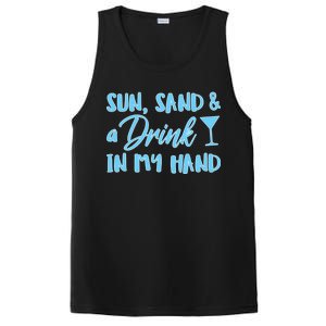 Sun Sand & A Drink In My Hand PosiCharge Competitor Tank