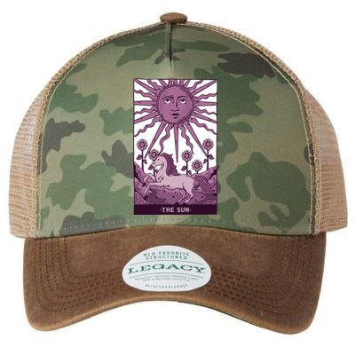 Sun Tarot Card Legacy Tie Dye Trucker Hat