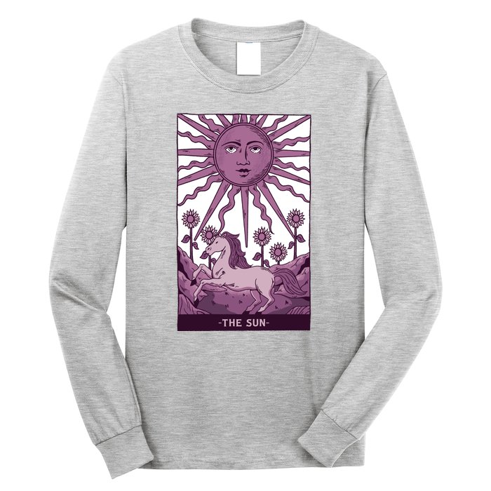 Sun Tarot Card Long Sleeve Shirt