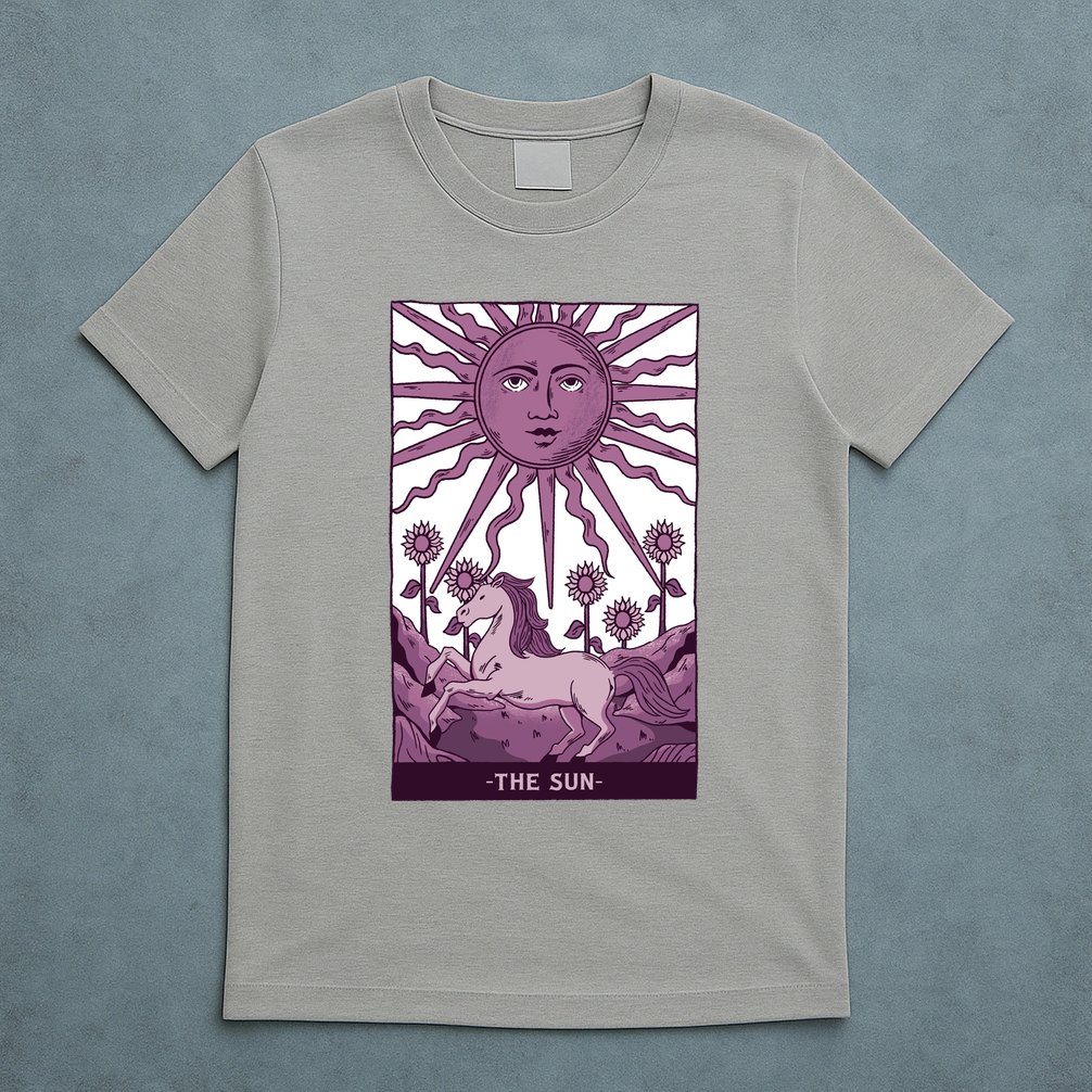 Sun Tarot Card T-Shirt