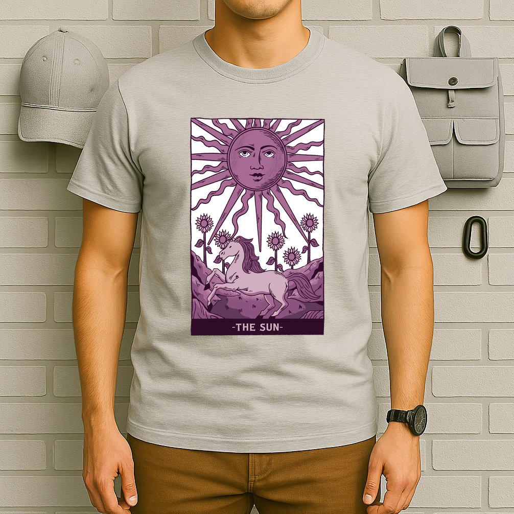 Sun Tarot Card T-Shirt