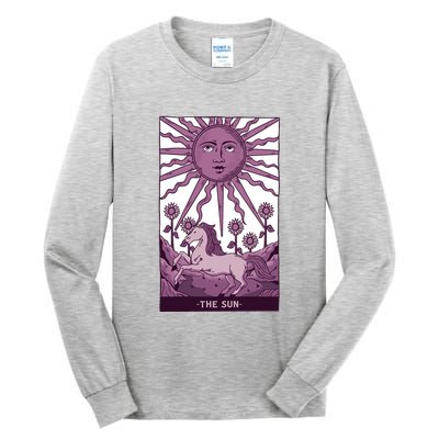 Sun Tarot Card Tall Long Sleeve T-Shirt