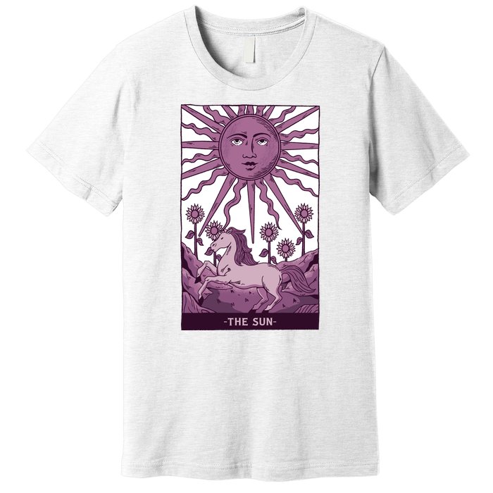 Sun Tarot Card Premium T-Shirt