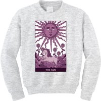 Sun Tarot Card Kids Sweatshirt