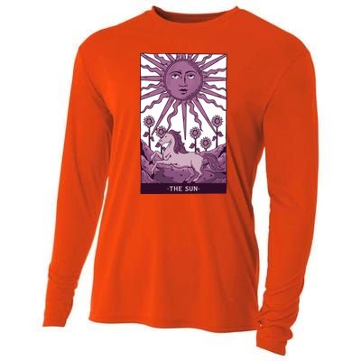 Sun Tarot Card Cooling Performance Long Sleeve Crew