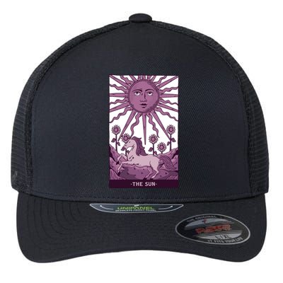 Sun Tarot Card Flexfit Unipanel Trucker Cap