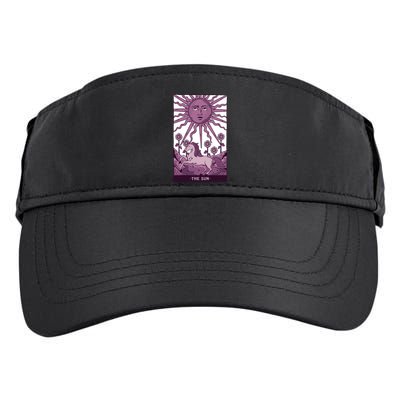 Sun Tarot Card Adult Drive Performance Visor