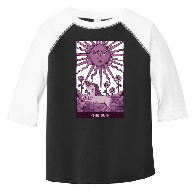 Sun Tarot Card Toddler Fine Jersey T-Shirt