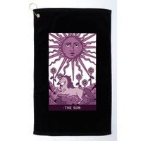 Sun Tarot Card Golf Towel