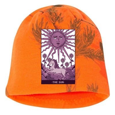 Sun Tarot Card Kati - Camo Knit Beanie