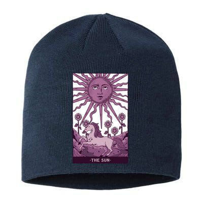 Sun Tarot Card Sustainable Beanie