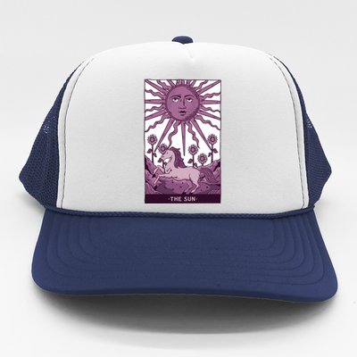 Sun Tarot Card Trucker Hat