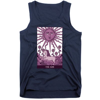 Sun Tarot Card Tank Top