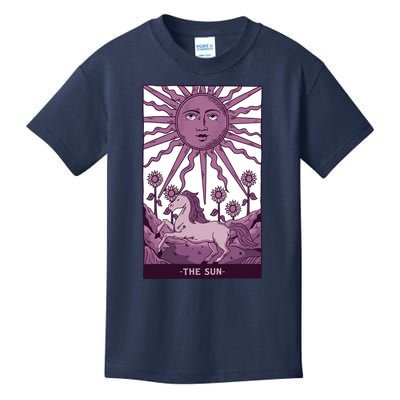 Sun Tarot Card Kids T-Shirt