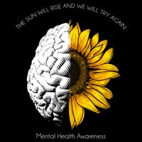 Sun Will Rise We Will Try Again Mental Health Cooling Performance Crew T-Shirt