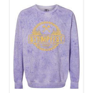 Stumpfest Uprroting Nail Salons Since 2020 Colorblast Crewneck Sweatshirt