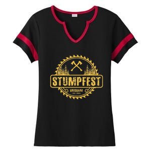 Stumpfest Uprroting Nail Salons Since 2020 Ladies Halftime Notch Neck Tee