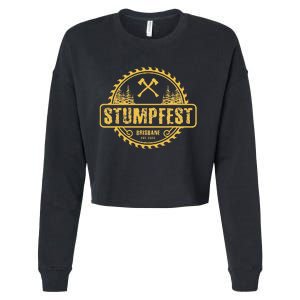 Stumpfest Uprroting Nail Salons Since 2020 Cropped Pullover Crew