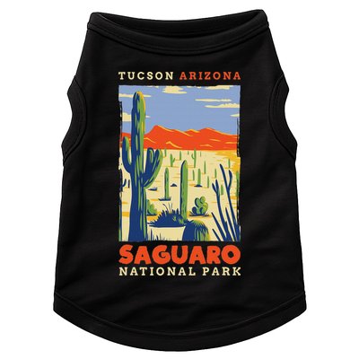 Saguaro Us National Park Tucson Arizona Vintage Doggie Tank