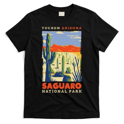 Saguaro Us National Park Tucson Arizona Vintage T-Shirt