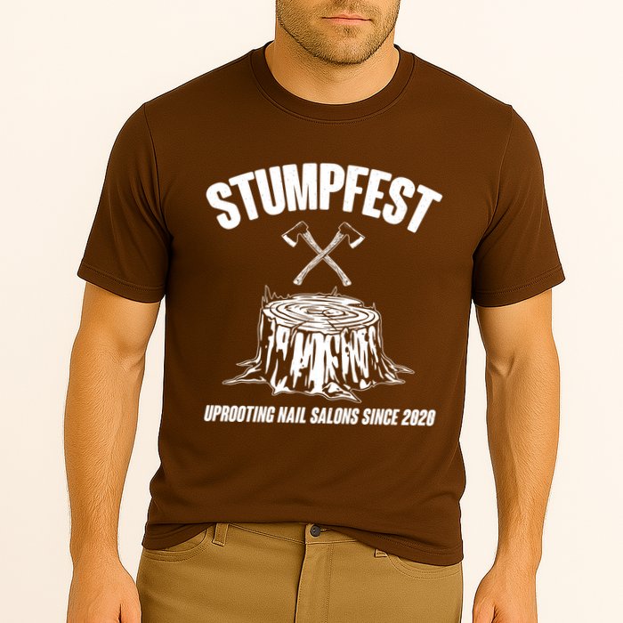 Stumpfest Uprooting Nail Salons Since 2020 Cooling Performance Crew T-Shirt