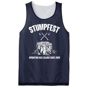 Stumpfest Uprooting Nail Salons Since 2020 Mesh Reversible Basketball Jersey Tank