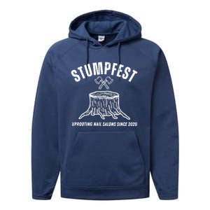 Stumpfest Uprooting Nail Salons Comedy Performance Fleece Hoodie