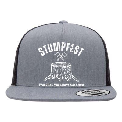 Stumpfest Uprooting Nail Salons Comedy Flat Bill Trucker Hat