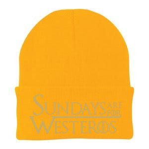 Sundays Are For Westeros Knit Cap Winter Beanie